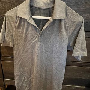 XS mens grey Lululemon polo